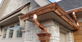 Copper Gutters