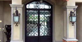 Iron Front Doors